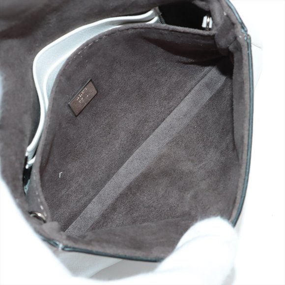 FENDI Leather Micro Monster Baguette Crossbody/Clutch Bag - Picture 5 of 11